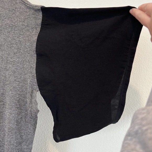 MM6 Maison Margiela Womens Gray Black Short Sleeve Top Size M - Picture 6 of 9